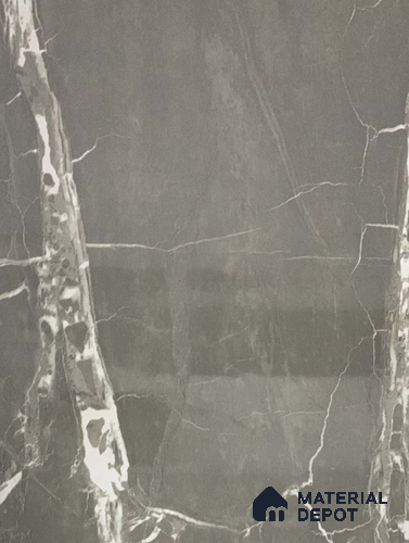 Black Marble Look DM 1141 8 ft x 4 ft Texture Finish Decorative Laminate - 1 mm | Suitable for TV Unit, Wardrobe, Kitchen Cabinets