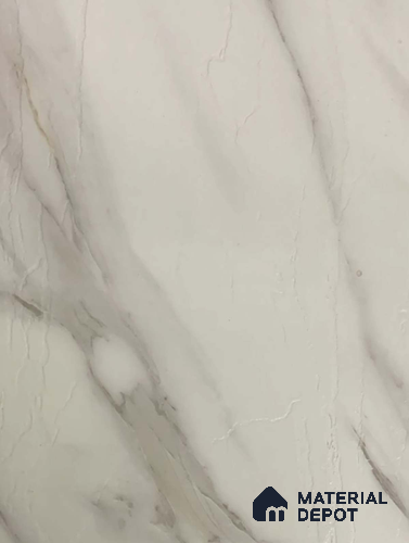 A close-up of a Grey DM 1142 Sagnada Marble with a Texture finish Decorative Laminate available at Material Depot in Bangalore