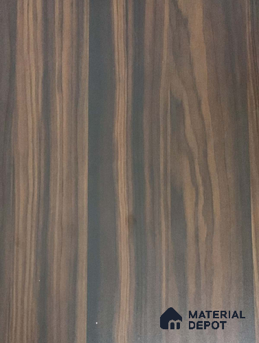 Material Depot laminates in bangalore - high quality image of a SF 1410 Peat Wood Brown Wenge Decorative Laminate from Trend Laminates with Suede finish