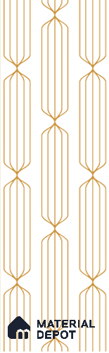 White Patterned Look Acrylic Decorative Wall Panel PN 04447 8 ft x 2 ft - 1.5 mm | Suitable for Feature Wall, TV Unit & Living Room | Width is Subjected to 5% Variation