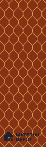 Brown Patterned Look Acrylic Decorative Wall Panel PN 04454 8 ft x 2 ft - 1.5 mm | Suitable for Feature Wall, TV Unit & Living Room | Width is Subjected to 5% Variation