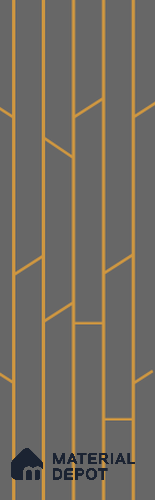 Grey Patterned Look Acrylic Decorative Wall Panel PN 04457 8 ft x 2 ft - 1.5 mm | Suitable for Feature Wall, TV Unit & Living Room | Width is Subjected to 5% Variation