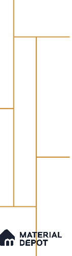 White Patterned Look Acrylic Decorative Wall Panel PN 04462 8 ft x 2 ft - 1.5 mm | Suitable for Feature Wall, TV Unit & Living Room | Width is Subjected to 5% Variation