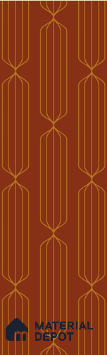 Brown Patterned Look Acrylic Decorative Wall Panel PN 04470 8 ft x 2 ft - 1.5 mm | Suitable for Feature Wall, TV Unit & Living Room | Width is Subjected to 5% Variation