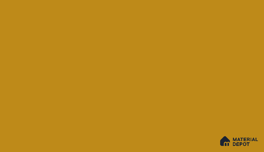 Mustard Yellow Solid Colors Look LM 12802 10 ft x 4 ft Matte Finish Decorative Laminate - 1 mm | Suitable for Living Room, Kitchen, Office