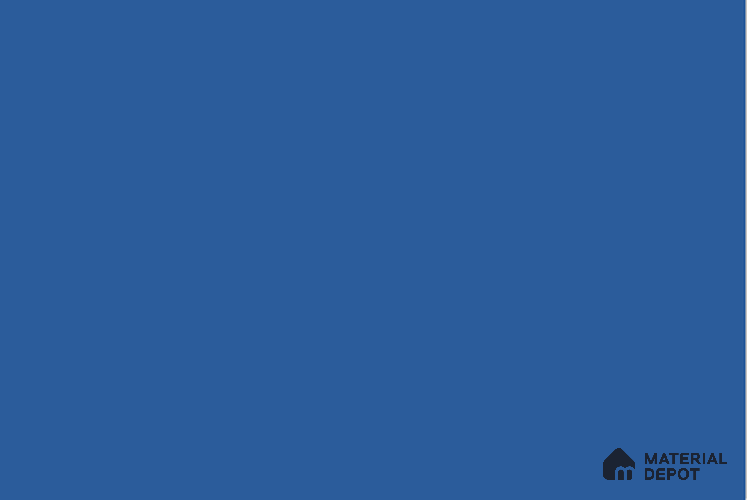 9281 Marine Blue 10 ft x 4.25 ft Suede Finish HPL Sheet - 6 mm