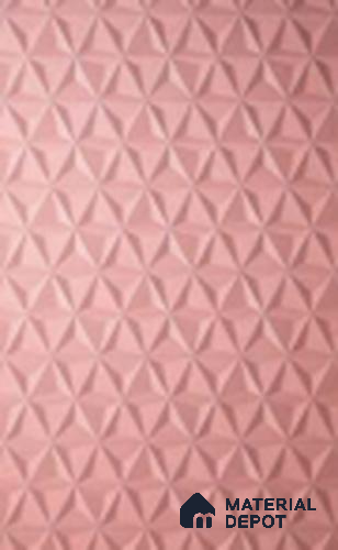 Pink Patterned Look MDF Decorative Wall Panel 5407 8 ft x 4 ft - 12 mm | Suitable for Feature Wall, TV Unit & Living Room | Width is Subjected to 5% Variation