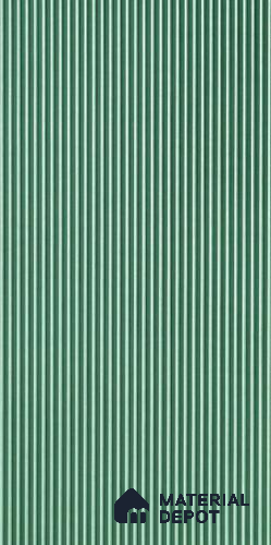 Green Plain Colour Louver PN 02927 8 ft x 4 ft HDHMR Panel - 12 mm | Suitable for Feature Wall, TV Unit & Living Room | Width is Subjected to 5% Variation