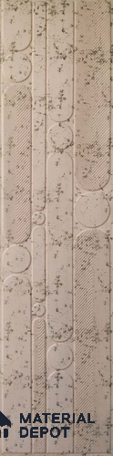 Beige Patterned Look Charcoal Decorative Wall Panel 7906 8 ft x 2 ft - 1.5 mm | Suitable for Feature Wall, TV Unit & Living Room | Width is Subjected to 5% Variation