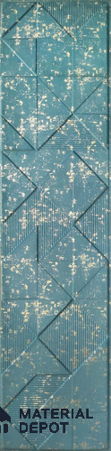Blue Patterned Look Charcoal Decorative Wall Panel 7908 8 ft x 2 ft - 1.5 mm | Suitable for Feature Wall, TV Unit & Living Room | Width is Subjected to 5% Variation