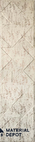 Beige Patterned Look Charcoal Decorative Wall Panel 7909 8 ft x 2 ft - 1.5 mm | Suitable for Feature Wall, TV Unit & Living Room | Width is Subjected to 5% Variation
