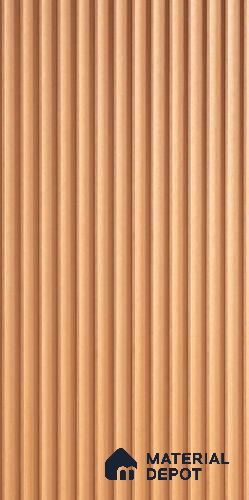 Duco Paintable MDF Decorative Wall Panel PN 02768 8 ft x 4 ft - 12 mm | Suitable for Feature Wall, TV Unit & Living Room | Width is Subjected to 5% Variation