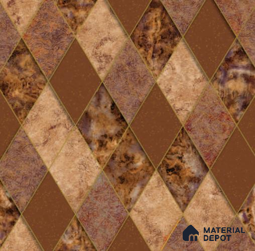 210508 | 10 Meter x 21 Inches Geometric Look Wallpaper - 57.37 Sq. Ft. | Minimum 15% wastage during installation