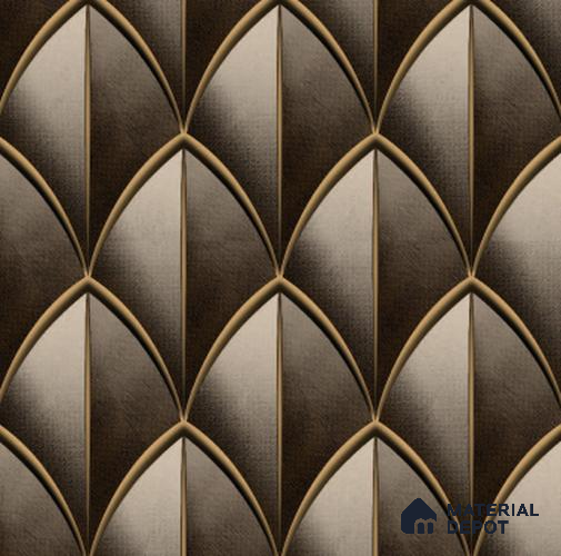 210541 | 10 Meter x 21 Inches Patterned Look Wallpaper - 57.37 Sq. Ft. | Minimum 15% wastage during installation