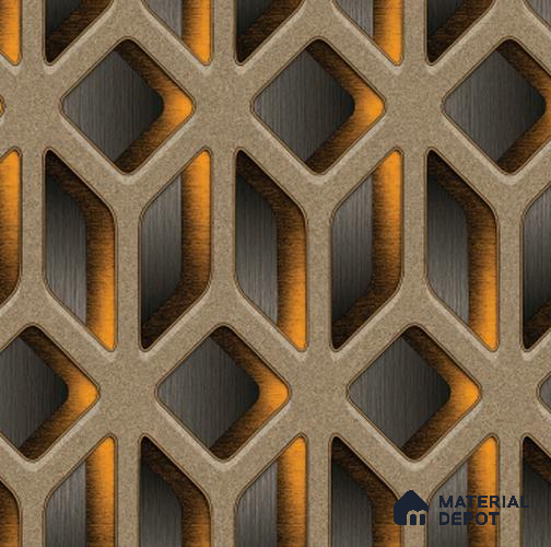 210543 | 10 Meter x 21 Inches Geometric Look Wallpaper - 57.37 Sq. Ft. | Minimum 15% wastage during installation