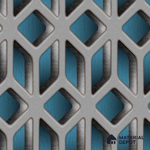 210546 | 10 Meter x 21 Inches Geometric Look Wallpaper - 57.37 Sq. Ft. | Minimum 15% wastage during installation