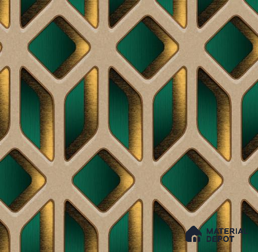 210547 | 10 Meter x 21 Inches Geometric Look Wallpaper - 57.37 Sq. Ft. | Minimum 15% wastage during installation