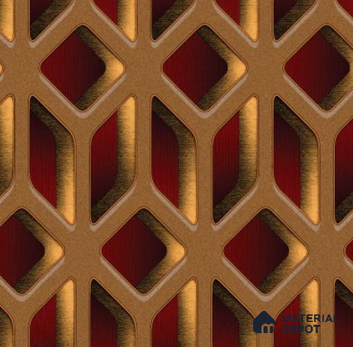 210550 | 10 Meter x 21 Inches Geometric Look Wallpaper - 57.37 Sq. Ft. | Minimum 15% wastage during installation