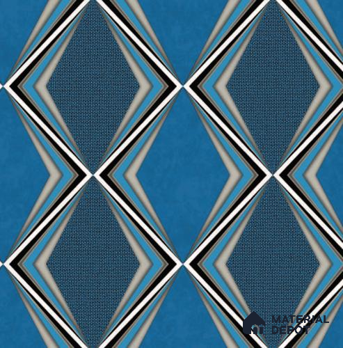210563 | 10 Meter x 21 Inches Geometric Look Wallpaper - 57.37 Sq. Ft. | Minimum 15% wastage during installation