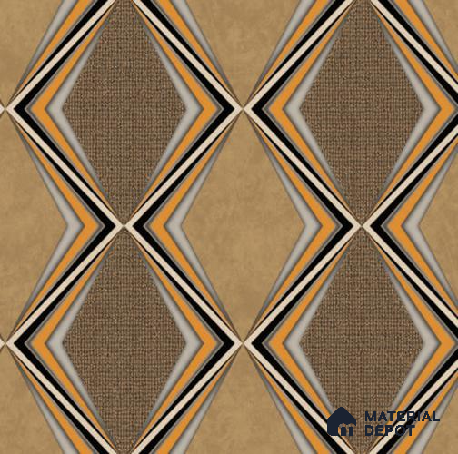 210564 | 10 Meter x 21 Inches Geometric Look Wallpaper - 57.37 Sq. Ft. | Minimum 15% wastage during installation