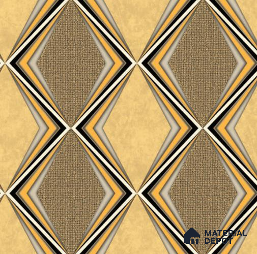 210565 | 10 Meter x 21 Inches Geometric Look Wallpaper - 57.37 Sq. Ft. | Minimum 15% wastage during installation
