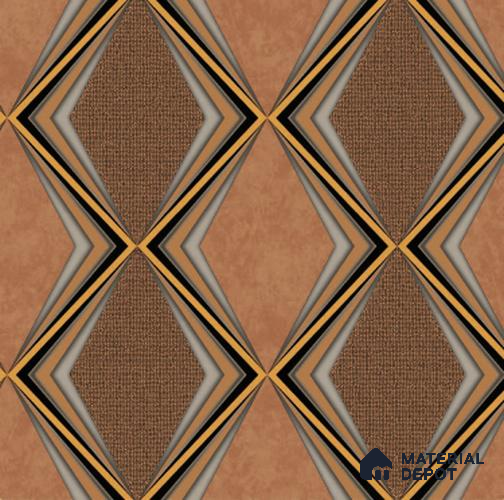 210566 | 10 Meter x 21 Inches Geometric Look Wallpaper - 57.37 Sq. Ft. | Minimum 15% wastage during installation