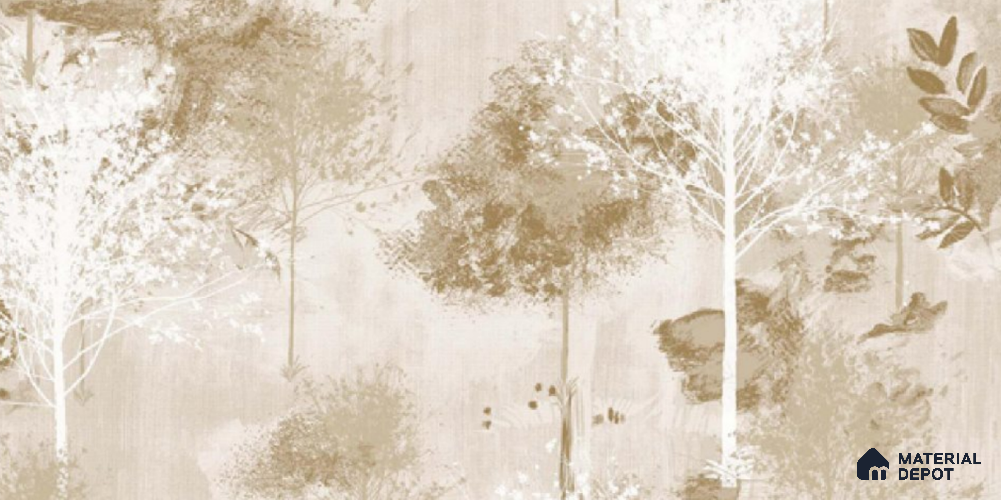 10154 | 10 Meter x 21 Inch Non Woven Nature Look Wallpaper - 57 Sq. Ft. | Minimum 15% wastage during installation