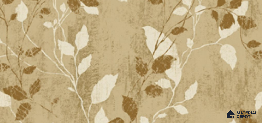 11015 | 10 Meter x 21 Inch Non Woven Florals Look Wallpaper - 57 Sq. Ft. | Minimum 15% wastage during installation