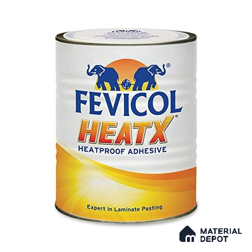 Fevicol HeatX Heat-Resistant Wood & Laminate Pasting Adhesive - 1 Litre | Ideal For Kitchen, Heat-Exposed Areas, Furniture Exposed to Sunlight