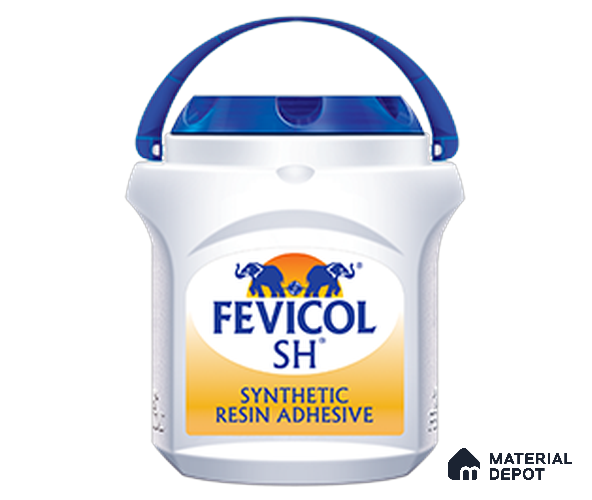 Fevicol SH Synthetic Resin Wood & Lamination Adhesive - 10 Kg | Reliable For Wood Joints And Lamination, Kitchen Cabinet Making