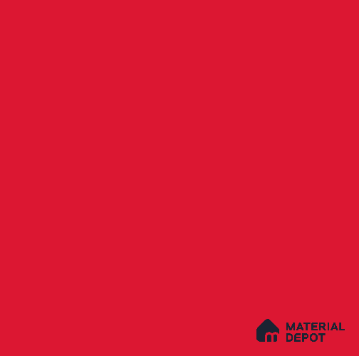 1655 Cherry Red 8 ft x 4 ft Orris Series High Gloss Finish Birch Ply OSL Acrylic Board - 18 mm