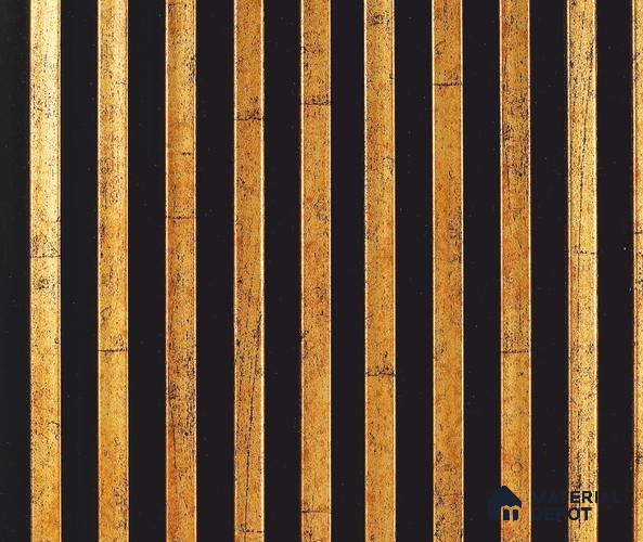 Multi Colour Wooden Louver PN 06063 8 ft x 4.9 inch Charcoal Panel - 12 mm | Suitable for Feature Wall, TV Unit & Living Room | Width is Subjected to 5% Variation