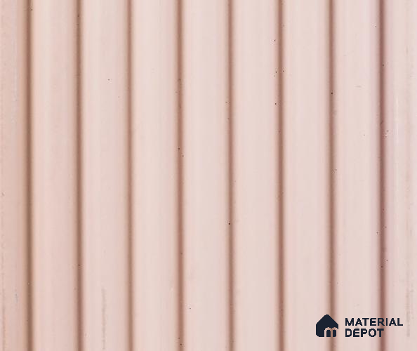 Cream Plain Colour Louver PN 06047 8 ft x 4.9 inch Charcoal Panel - 12 mm | Suitable for Feature Wall, TV Unit & Living Room | Width is Subjected to 5% Variation