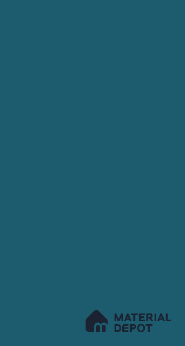 Deep Teal Blue Solid Colors Look LM 01916 8 ft x 4 ft Matte Finish Decorative Laminate - 1 mm | Suitable for Living Room, Kitchen, Office