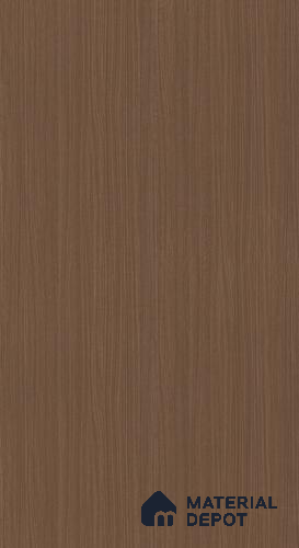 Wooden Look LM 05291 Brazillian Vertical Walnut 8 ft x 4 ft Suede Finish Decorative Laminate - 0.8 mm | Suitable for TV Unit, Wardrobe, Kitchen Cabinets