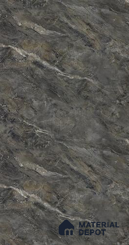 Brown Marble Look LM 04708 8 ft x 4 ft Glossy Finish Decorative Laminate - 0.92 mm | Suitable for TV Unit, Wardrobe, Kitchen Cabinets