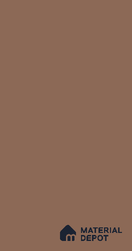 Peach Brown Fluted Solid Color LM 01858 8 ft x 4 ft Matte Finish Decorative Laminate - 1 mm | Suitable for TV Unit,Wardrobe, Kitchen Cabinets
