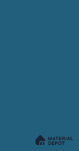 Steel Blue Solid Colors Look LM 21013 8 ft x 4 ft High Gloss Finish Decorative Laminate - 1 mm | Suitable for Living Room, Kitchen, Office