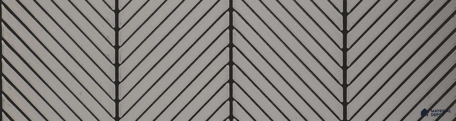 Grey Plain Colour Louver PN 06020 8 ft x 12 inch Charcoal Panel - 7 mm | Suitable for Feature Wall, TV Unit & Living Room | Width is Subjected to 5% Variation