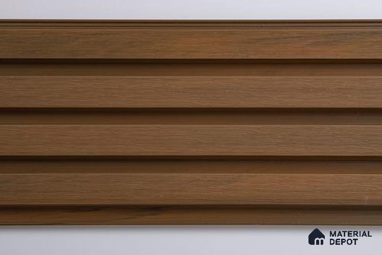 PN 06686 E (213 x 24 x 2895) mm WPC Cladding Exterior Wall Panel | 3 inch Screw for Framing (5 x 75) mm | 1.5 inch Screw for Profile Fixing (6 x 38) mm