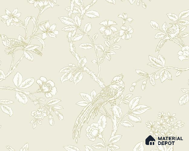 28163 | 10 Meter x 21 Inches Chinoserie Look Wallpaper - 57.41 Sq. Ft.