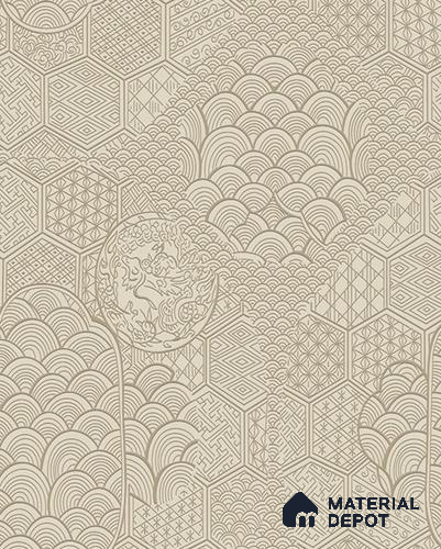 31502 | 10 Meter x 21 Inches Indian Look Wallpaper - 57.41 Sq. Ft.
