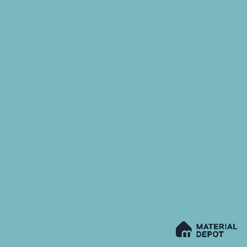 Sky Blue Solid Colors LM 22483 8 ft x 4 ft Glossy Finish PVC Laminate - 1.25 mm | Suitable for Living Room, Kitchen, Office