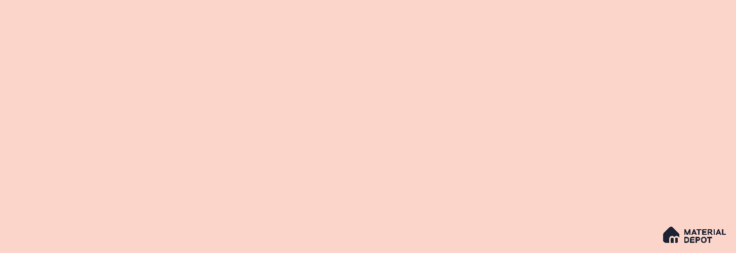 Blush Pink Solid Colors LM 22475 8 ft x 4 ft Glossy Finish PVC Laminate - 1.25 mm | Suitable for Living Room, Kitchen, Office