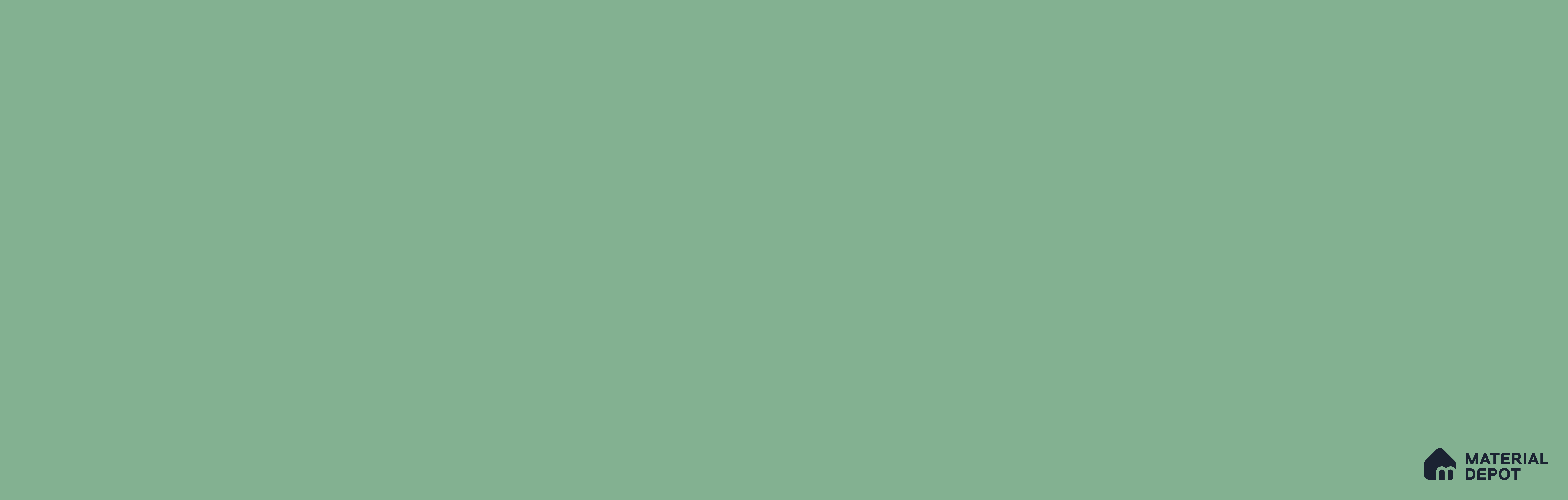 Sage Green Solid Colors LM 22478 8 ft x 4 ft Glossy Finish PVC Laminate - 1.25 mm | Suitable for Living Room, Kitchen, Office