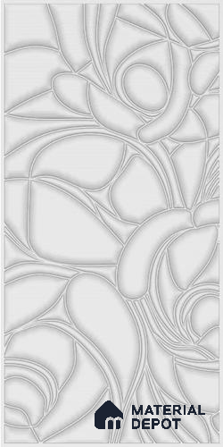 Pattern 3 Decorative CNC Made MDF 8 ft x 4 ft - 30 mm