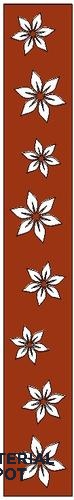 Duco Paintable Flora Exterior Grade MDF 1860 x 260 mm Panel - 17 mm