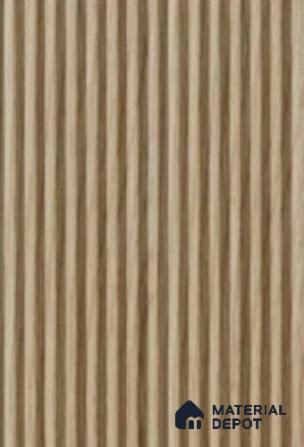 Brown Wooden Louver PN 05863 (VF 631) 9 ft x 6 inch  Panel - 5 mm | Suitable for Feature Wall, TV Unit & Living Room | Width is Subjected to 5% Variation