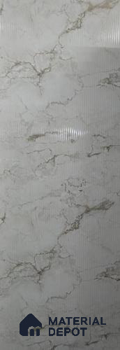 Marble Fluted Look LM 25144 8 ft x 4 ft Texture Finish Decorative Laminate - 1 mm | Suitable for TV Unit, Wardrobe, Kitchen Cabinets