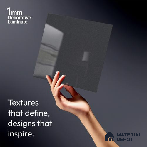 LM 01374 Stardust Soire 8 ft x 4 ft Texture Finish Decorative Laminate - 1 mm | Suitable for TV Unit, Wardrobe, Kitchen Cabinets
